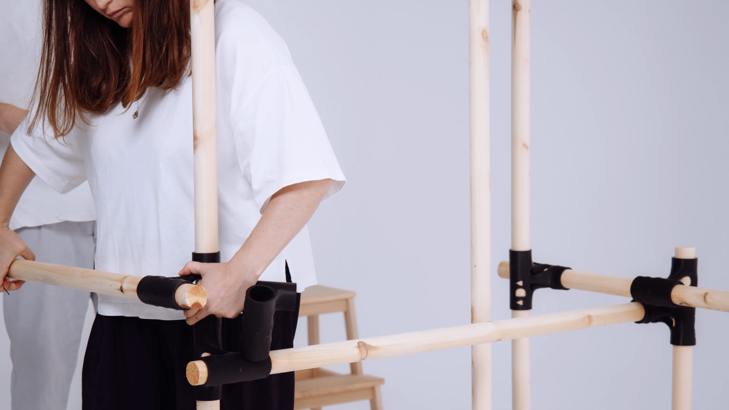 YET:FAB fabrication studio — organic 3D-printed object