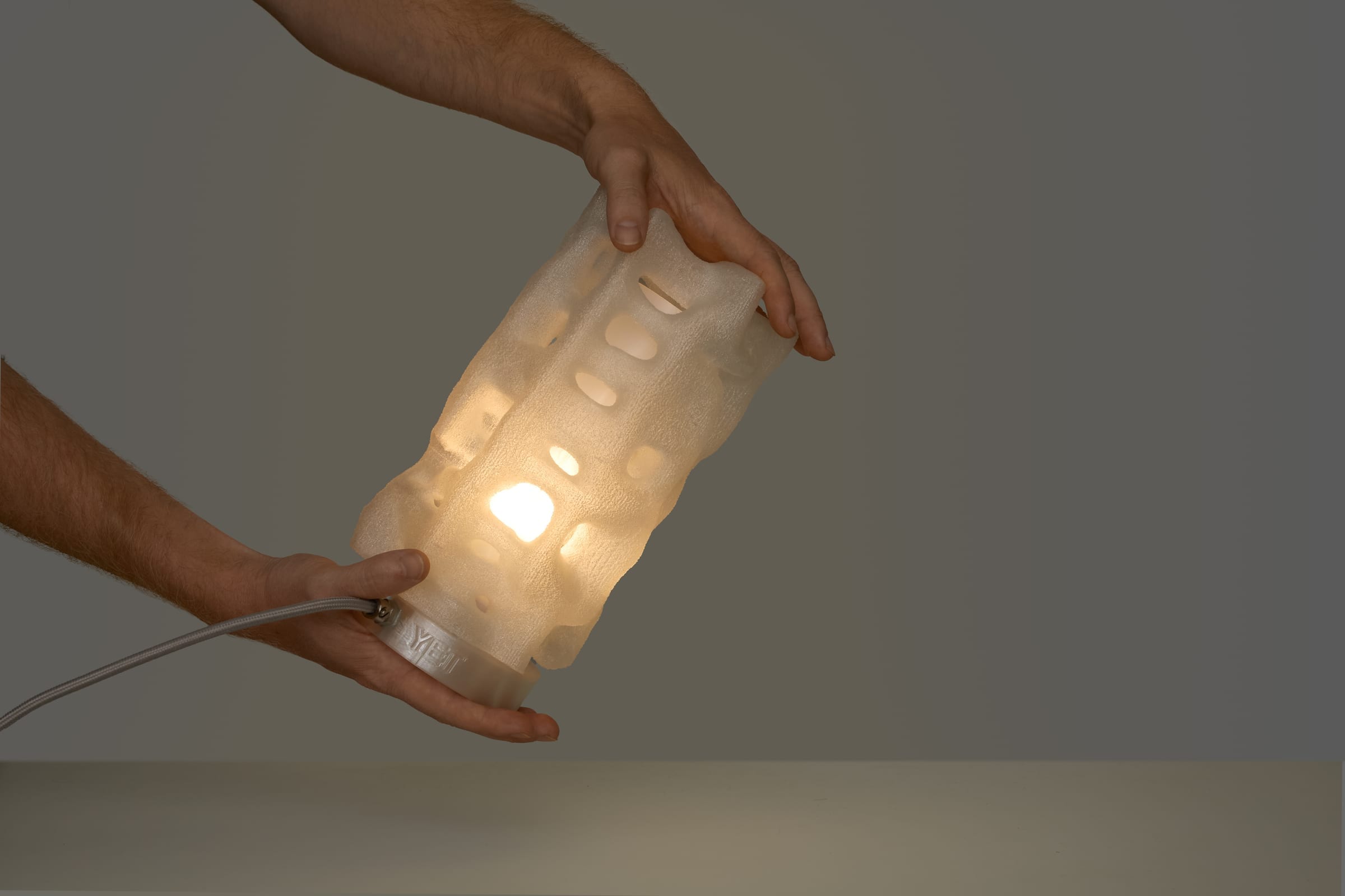 YET:FAB lamp — sustainable digital fabrication