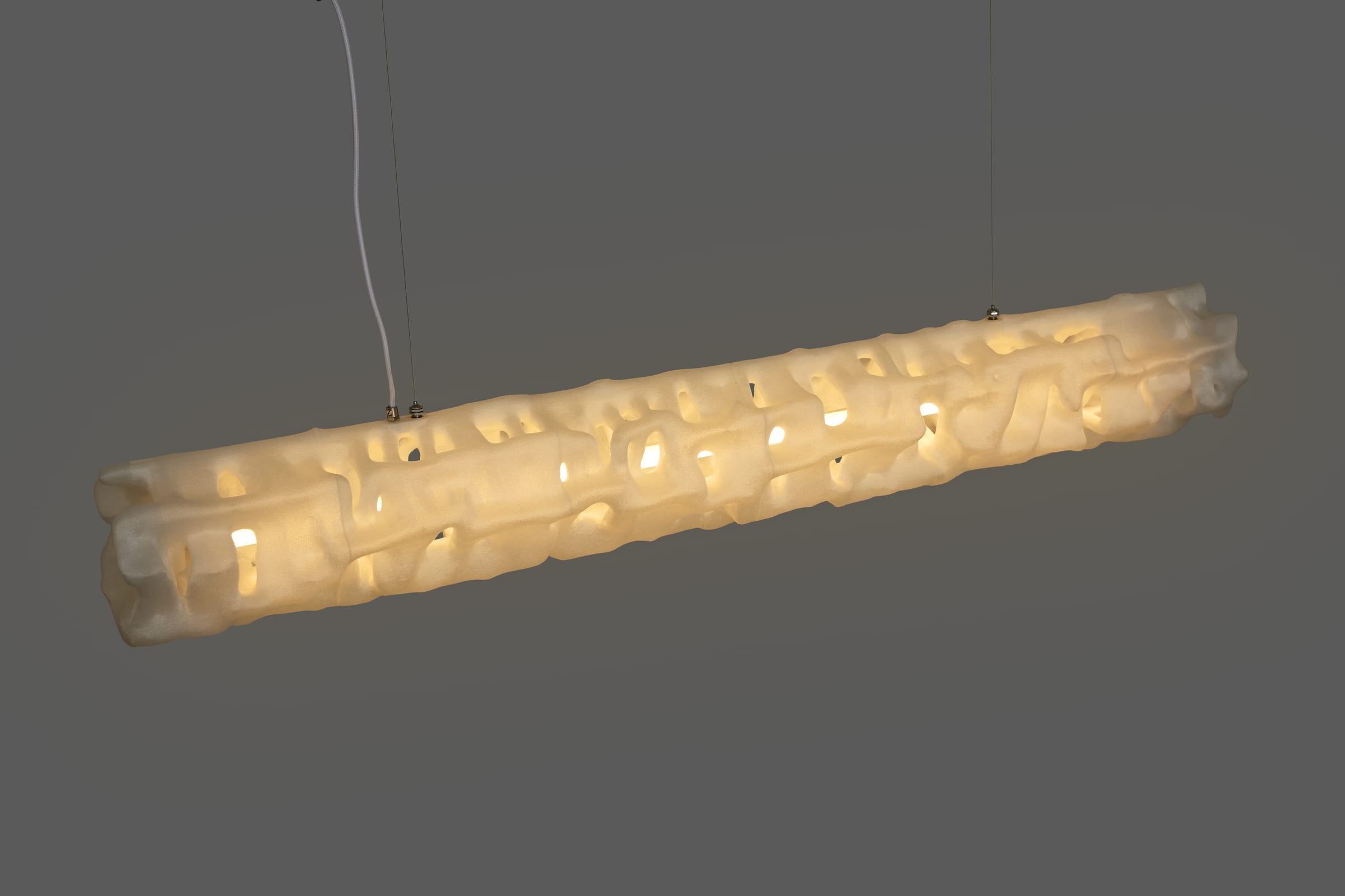 ALHERD Pendant Lamp lit — warm ambient glow