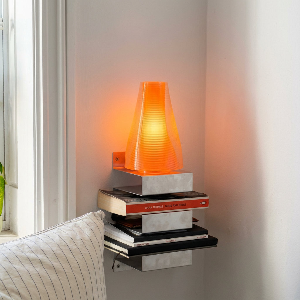 BACKLAN lamp — warm ambient light