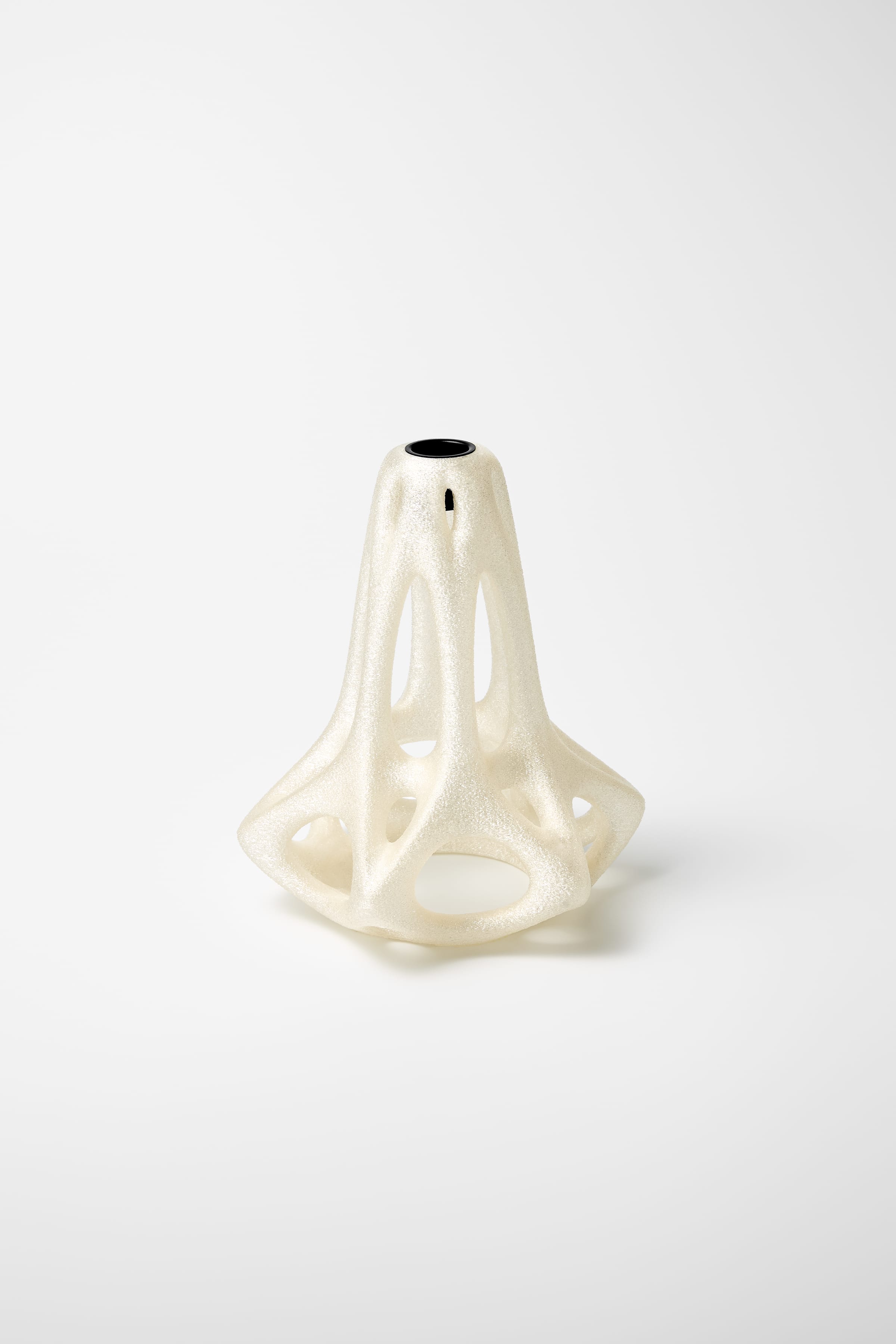 THICK candleholder — clear transparent